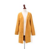 着心地抜群!肌に馴染むなめらかなニット。コート風ニットカーディガン カーディガン | HAPPY急便 by VERITA.JP | 詳細画像5