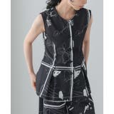 日常にアートを感じる。英字プリントベスト ベスト ジレ | HAPPY急便 by VERITA.JP | 詳細画像14 