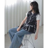 日常にアートを感じる。英字プリントベスト ベスト ジレ | HAPPY急便 by VERITA.JP | 詳細画像19 