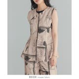 日常にアートを感じる。英字プリントベスト ベスト ジレ | HAPPY急便 by VERITA.JP | 詳細画像4 