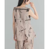 日常にアートを感じる。英字プリントベスト ベスト ジレ | HAPPY急便 by VERITA.JP | 詳細画像6 