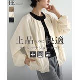 キレイとラクがこの1枚で叶う。梨地ZIPブルゾン ブルゾン ジャンパー | HAPPY急便 by VERITA.JP | 詳細画像1 