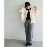 キレイとラクがこの1枚で叶う。梨地ZIPブルゾン ブルゾン ジャンパー | HAPPY急便 by VERITA.JP | 詳細画像6 