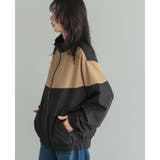 大人のカジュアルアウター。配色スタンドカラージップアップブルゾン ブルゾン ジャ… | HAPPY急便 by VERITA.JP | 詳細画像8 