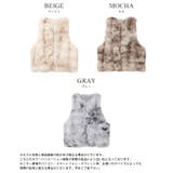 ふわっと羽織って季節を感じる。フェイクファーベスト ベスト ジレ | HAPPY急便 by VERITA.JP | 詳細画像3 