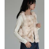 ふわっと羽織って季節を感じる。フェイクファーベスト ベスト ジレ | HAPPY急便 by VERITA.JP | 詳細画像6 