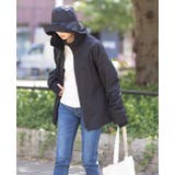 ブラック | 秋の行楽も！360度絶対焼かない！撥水加工 帽子パーカーブルゾン アウター | HAPPY急便 by VERITA.JP