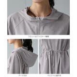 素早く乾いてさらっと快適！UV＆DRYタッチ指穴付きロング丈ジップアップパーカー… | HAPPY急便 by VERITA.JP | 詳細画像2 