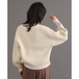 優しいぬくもりに包まれる。ジャガード編み起毛カーディガン カーデ カーディガン | HAPPY急便 by VERITA.JP | 詳細画像9