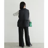 女性らしくアップデート。ファイバーダウンペプラムベスト ベスト ダウン | HAPPY急便 by VERITA.JP | 詳細画像10 