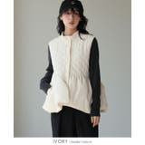 女性らしくアップデート。ファイバーダウンペプラムベスト ベスト ダウン | HAPPY急便 by VERITA.JP | 詳細画像19 