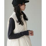 女性らしくアップデート。ファイバーダウンペプラムベスト ベスト ダウン | HAPPY急便 by VERITA.JP | 詳細画像21 