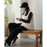 女性らしくアップデート。ファイバーダウンペプラムベスト ベスト ダウン | HAPPY急便 by VERITA.JP | 詳細画像22 