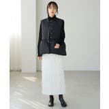 女性らしくアップデート。ファイバーダウンペプラムベスト ベスト ダウン | HAPPY急便 by VERITA.JP | 詳細画像5 