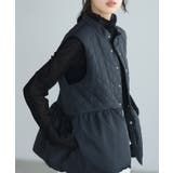 女性らしくアップデート。ファイバーダウンペプラムベスト ベスト ダウン | HAPPY急便 by VERITA.JP | 詳細画像6 