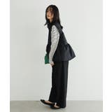 女性らしくアップデート。ファイバーダウンペプラムベスト ベスト ダウン | HAPPY急便 by VERITA.JP | 詳細画像9 