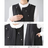 大人の甘さを添えて。フラワーモチーフジレ ジレ ベスト | HAPPY急便 by VERITA.JP | 詳細画像19