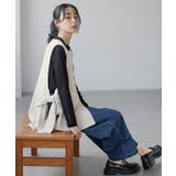 印象に残るサイドデザイン。ビッグリボンジレ ジレ ベスト | HAPPY急便 by VERITA.JP | 詳細画像10 