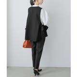 印象に残るサイドデザイン。ビッグリボンジレ ジレ ベスト | HAPPY急便 by VERITA.JP | 詳細画像14 