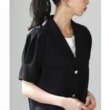 上品な大人アウター。半袖パフジャケット ジャケット ショート丈 | HAPPY急便 by VERITA.JP | 詳細画像13