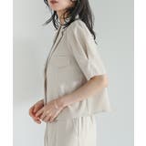 上品な大人アウター。半袖パフジャケット ジャケット ショート丈 | HAPPY急便 by VERITA.JP | 詳細画像5