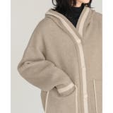 コートとカーデのいいとこどり。配色ニットパーカーカーディガン カーデ ニット | HAPPY急便 by VERITA.JP | 詳細画像14 