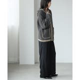 コートとカーデのいいとこどり。配色ニットパーカーカーディガン カーデ ニット | HAPPY急便 by VERITA.JP | 詳細画像7 