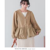 レディなデザインに惹かれる。バルーン切替ジャケット 洗える ペプラム | HAPPY急便 by VERITA.JP | 詳細画像10 