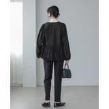 レディなデザインに惹かれる。バルーン切替ジャケット 洗える ペプラム | HAPPY急便 by VERITA.JP | 詳細画像7 