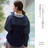 大人可愛い後ろ姿。プリーツ切替ジャケット ジャケット ブルゾン | HAPPY急便 by VERITA.JP | 詳細画像11