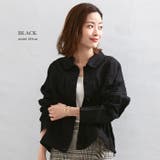 大人可愛い後ろ姿。プリーツ切替ジャケット ジャケット ブルゾン | HAPPY急便 by VERITA.JP | 詳細画像17