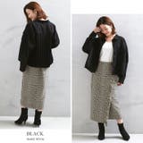 大人可愛い後ろ姿。プリーツ切替ジャケット ジャケット ブルゾン | HAPPY急便 by VERITA.JP | 詳細画像19