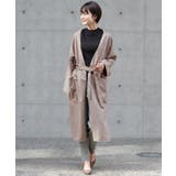 大人は品の良い物を選びたい。カットスエード ガウンコート コート | HAPPY急便 by VERITA.JP | 詳細画像17 