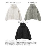 毎日着たくなる、あったかアウター。ダイヤキルトBIGカラーブルゾン ダウン コー… | HAPPY急便 by VERITA.JP | 詳細画像3 