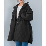 シルエットを変えれる万能アウター。キルトフード付きコート コート キルティング | HAPPY急便 by VERITA.JP | 詳細画像10 