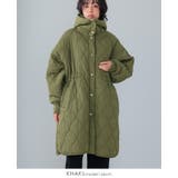 シルエットを変えれる万能アウター。キルトフード付きコート コート キルティング | HAPPY急便 by VERITA.JP | 詳細画像13 