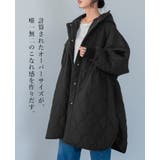 シルエットを変えれる万能アウター。キルトフード付きコート コート キルティング | HAPPY急便 by VERITA.JP | 詳細画像2 