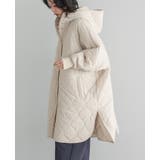 シルエットを変えれる万能アウター。キルトフード付きコート コート キルティング | HAPPY急便 by VERITA.JP | 詳細画像25 