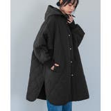 シルエットを変えれる万能アウター。キルトフード付きコート コート キルティング | HAPPY急便 by VERITA.JP | 詳細画像6 