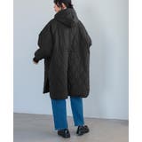 シルエットを変えれる万能アウター。キルトフード付きコート コート キルティング | HAPPY急便 by VERITA.JP | 詳細画像9 