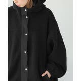 ゆるっと羽織れる、あったかアウター。ボアビッグシルエット フード付ブルゾン コート | HAPPY急便 by VERITA.JP | 詳細画像18 