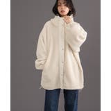 ゆるっと羽織れる、あったかアウター。ボアビッグシルエット フード付ブルゾン コート | HAPPY急便 by VERITA.JP | 詳細画像7 