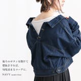 雰囲気たっぷりアウター。後ろボタン デニムジャケット Gジャン | HAPPY急便 by VERITA.JP | 詳細画像11 