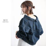 雰囲気たっぷりアウター。後ろボタン デニムジャケット Gジャン | HAPPY急便 by VERITA.JP | 詳細画像12 