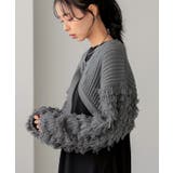 華やかにスタイルアップ。ループニットボレロ ボレロ ニット | HAPPY急便 by VERITA.JP | 詳細画像14 