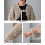 華やかにスタイルアップ。ループニットボレロ ボレロ ニット | HAPPY急便 by VERITA.JP | 詳細画像19 