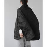 いつもと違うアウター見つけた。ソフトタフタキルティングポンチョ ポンチョ ケーブ | HAPPY急便 by VERITA.JP | 詳細画像12 