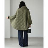 いつもと違うアウター見つけた。ソフトタフタキルティングポンチョ ポンチョ ケーブ | HAPPY急便 by VERITA.JP | 詳細画像17 