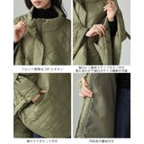 いつもと違うアウター見つけた。ソフトタフタキルティングポンチョ ポンチョ ケーブ | HAPPY急便 by VERITA.JP | 詳細画像20 