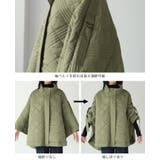 いつもと違うアウター見つけた。ソフトタフタキルティングポンチョ ポンチョ ケーブ | HAPPY急便 by VERITA.JP | 詳細画像21 